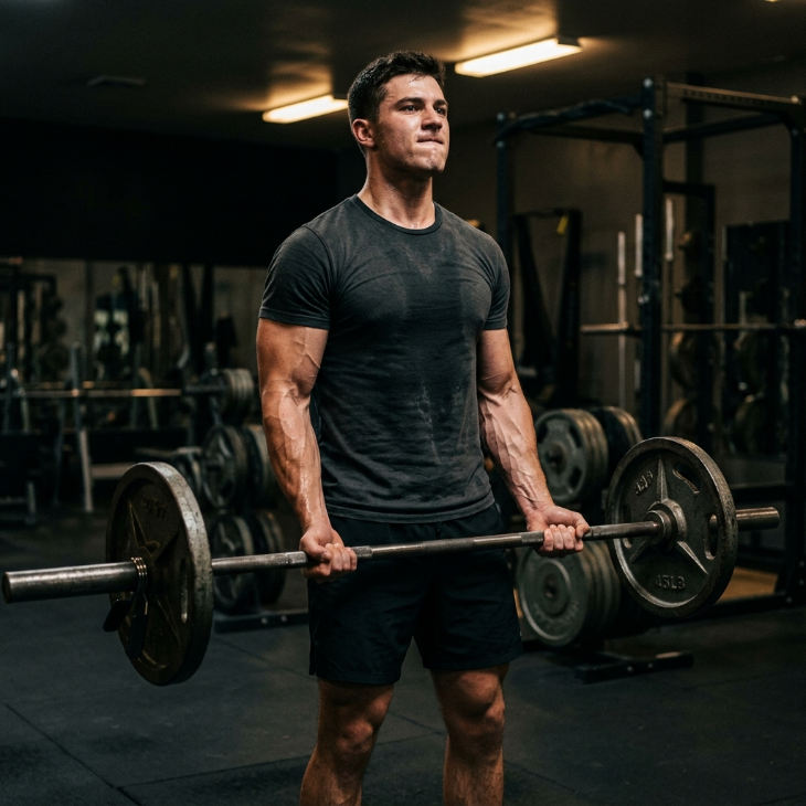 Training at the gym